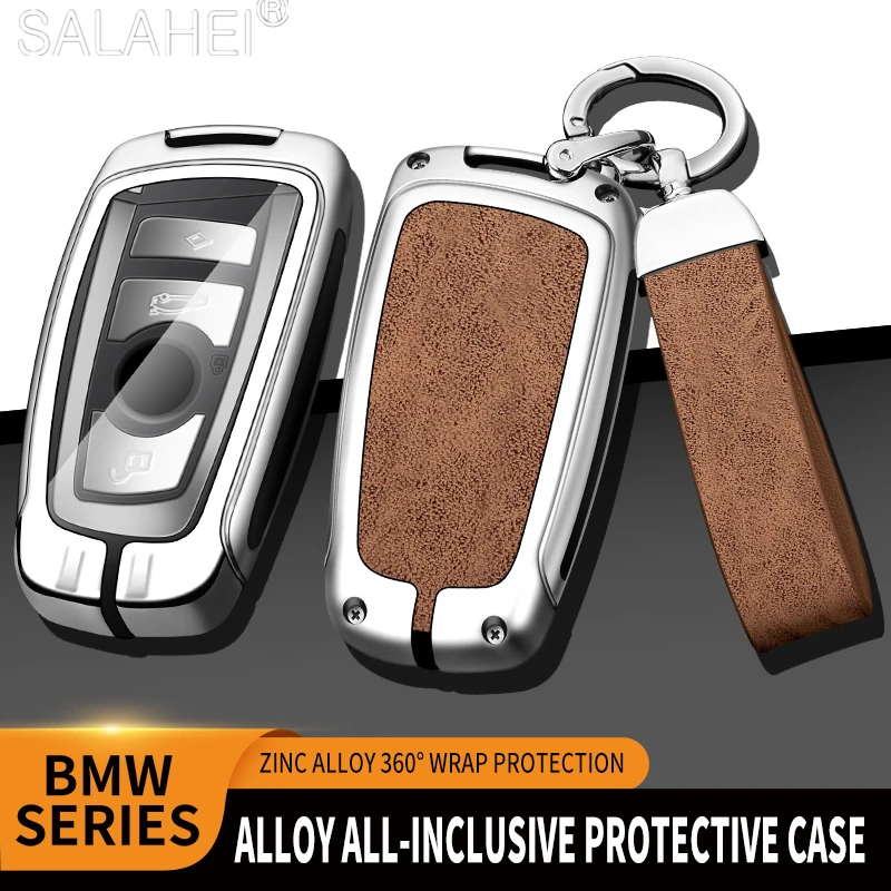

Car Smart Key Fob Case Cover For BMW 3 4 5 Series 320i 530i 550i F20 F21 F30 F31 F25 F01 F02 Keychain Accessories Car-Styling