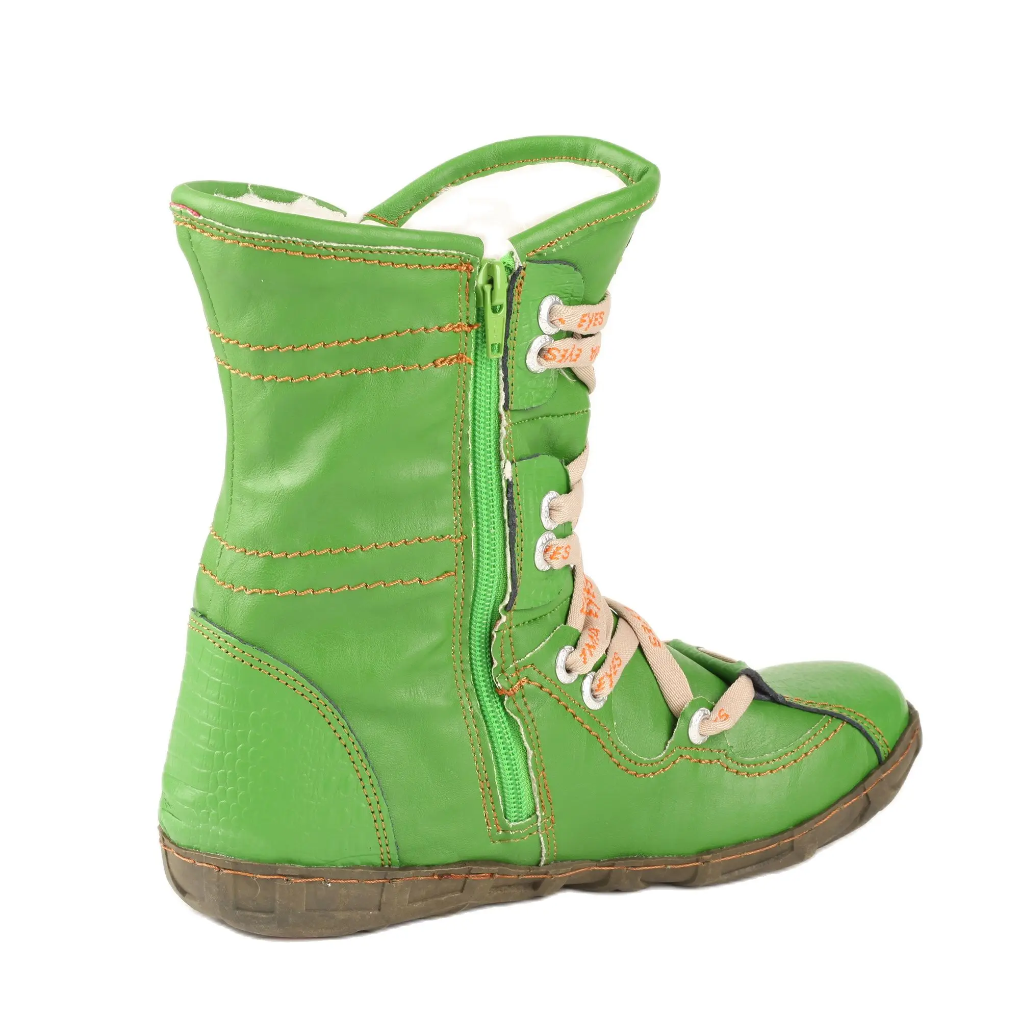 2024  Leather Women  Fashion Trend  Outdoor  Ankle  Boots