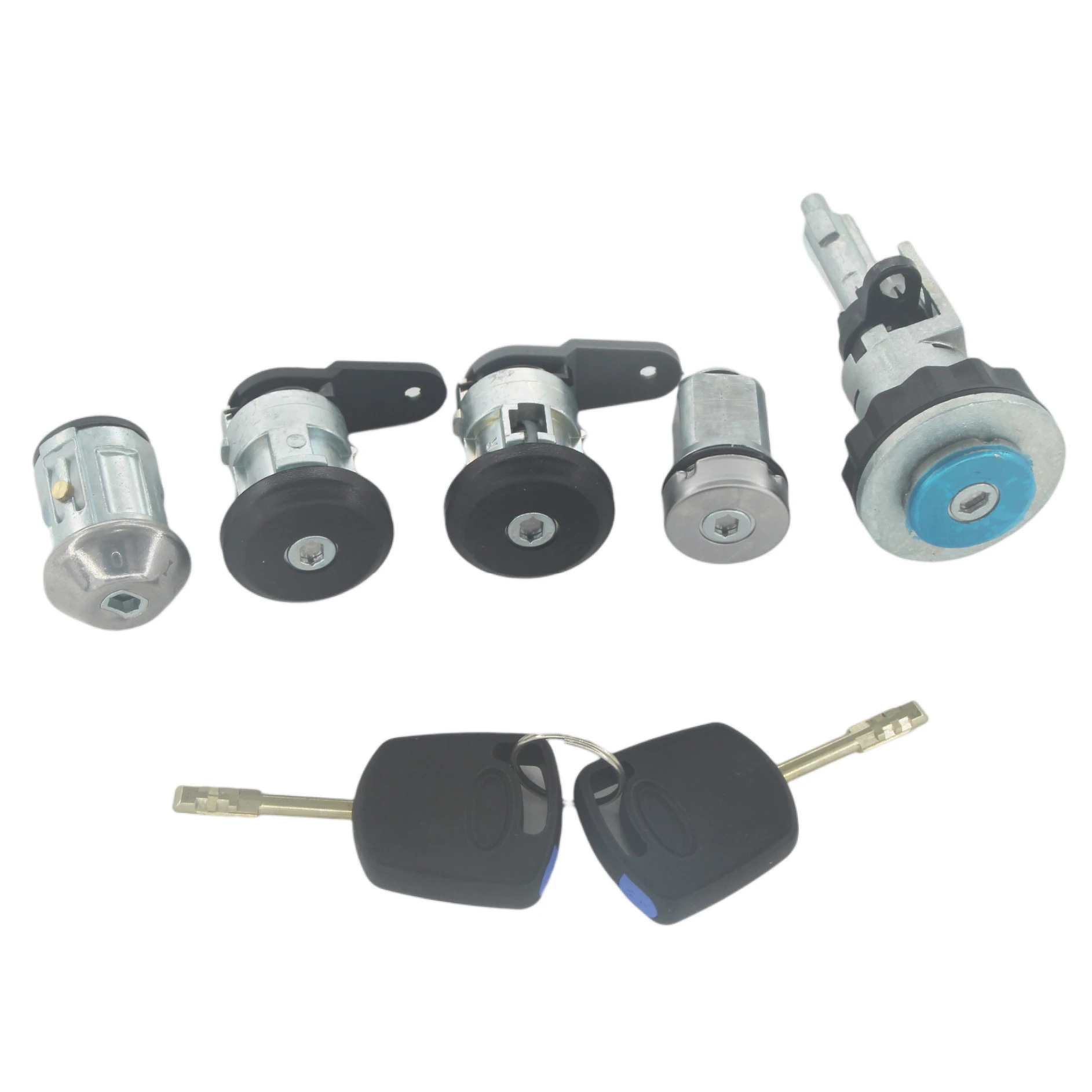 

96FGA22050CG 98FU A22050 CDPM FOR FORD FIESTA STREET HATCH 99-02 TRUNK BACK LOCK CYLINDER WITH 2 KEYS AL180