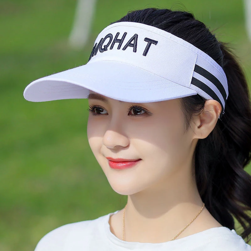 1PC Tennis Golf Running Adjustable Casual Breathable Sun Hat Sports Visor Beach Hat Baseball Cap