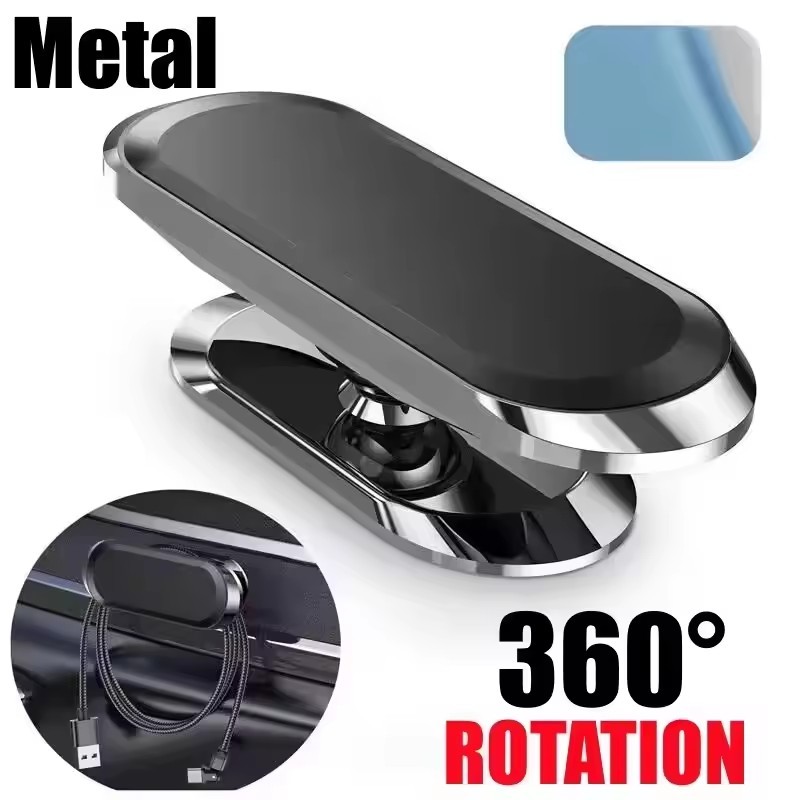  360 °   Magnetic Car Phone Holder Magnet Smartphone Mobile Stand Cell Gps Support for iPhone 17 16 Xr Xiaomi Mi Huawei Samsung Lg 