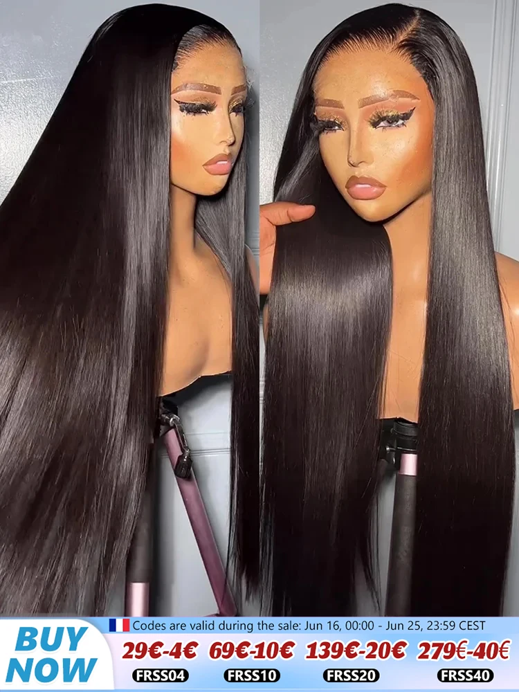 Straight Wig 13x4 13x6 Lace Frontal Wig Brazilian 100% Human Hair Wig Transparent Lace Wigs Cheap Wig For Women Remy Hair