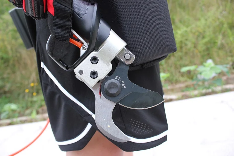 Branches Cutting 36V 8.5AH Lithium Battery Powered Electric Pruning Shears To Europe And Us
