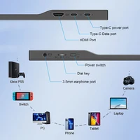LANLIPU 16inch Touch Portable Monitor 16:10 1200P FHD 250Cd/m² Second Screen For Laptop With Holder Stand Type-C HDMI-Compatible - Image 6