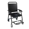 Mobile Potty Chair with Wheels Foldable High Load Bearing Capacity Thickened Toilet Wheelchair for Home Rolling Commode Chair 1