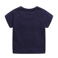 Jumping Meters 2-7T Tees New Arrival Boys T Shirts For Summer Dinosaurs Embroidery Toddler Kids Tees Baby Tops Clothes 2