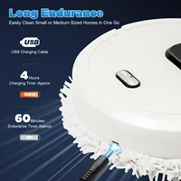 Robot Cleaner Floor Mopping Sweeping Machine 3 In 1 Smart Dust Auto Sweeper USB 2