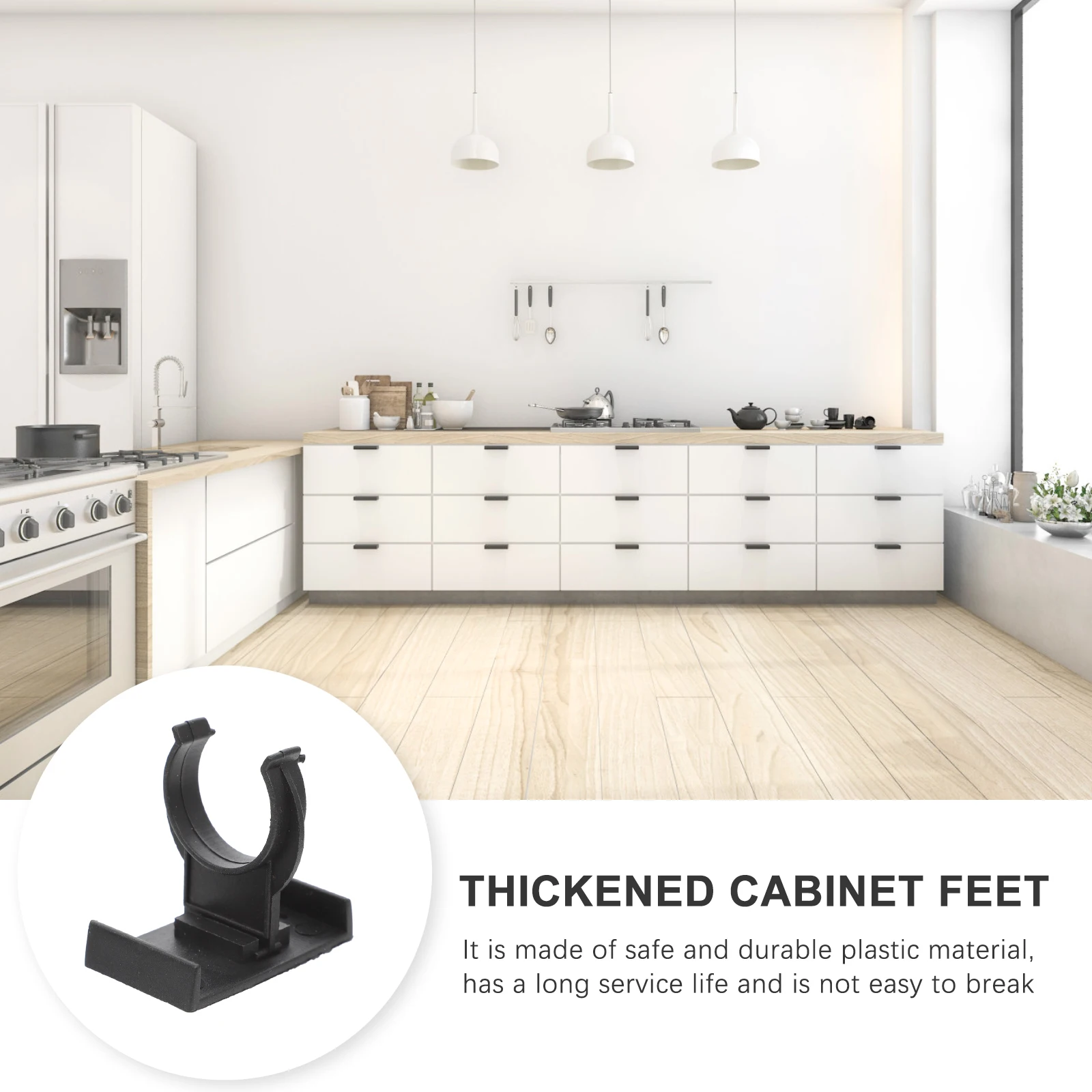 10 Sets Kitchen Kick Board Plinth Clips Cabinets Kick Board Clips With Screws Furniture Leg Foot Plinth Clips