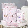 5Pcs Travel Luggage Partition Storage Bags Packing Organizer PVC Zipper Bag Cute Practical Partition Bag Clothes Underwear Shoes 3