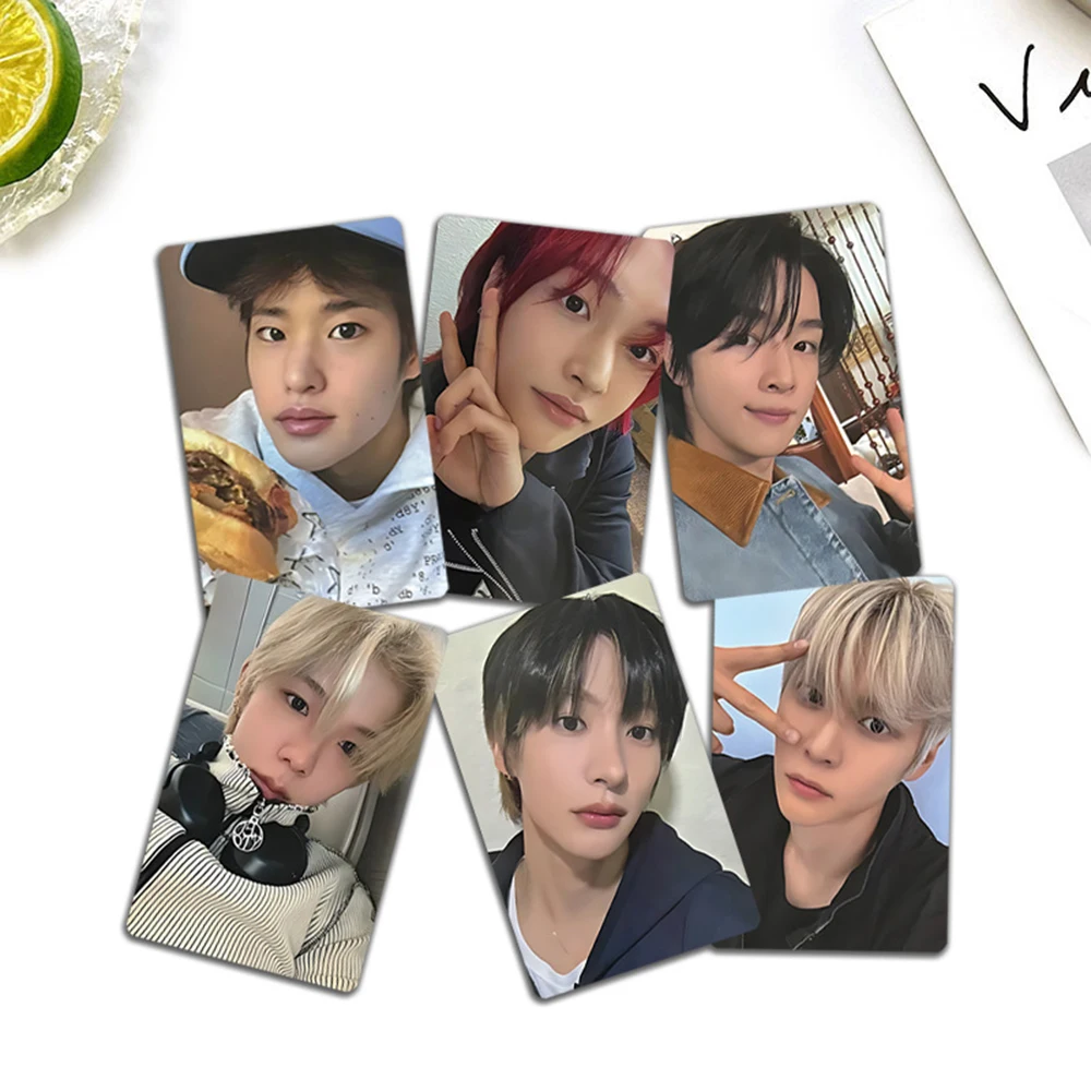 6Pcs/Set KPOP RIIZE ODYSSEY Album DMM Ver Selfie Cards Wonbin Shotaro ...