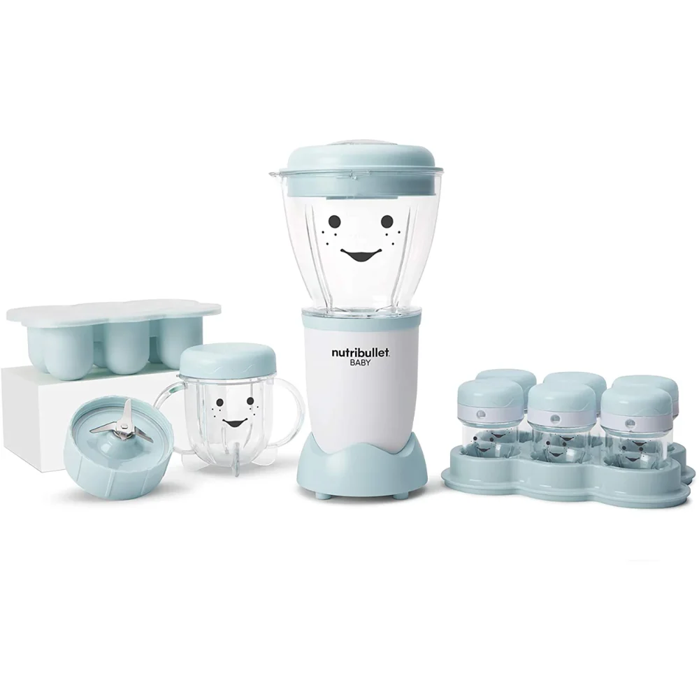 

Baby Food Blender, 32-oz, Blue, NBY-50100 Mixeur Blender Food Processor
