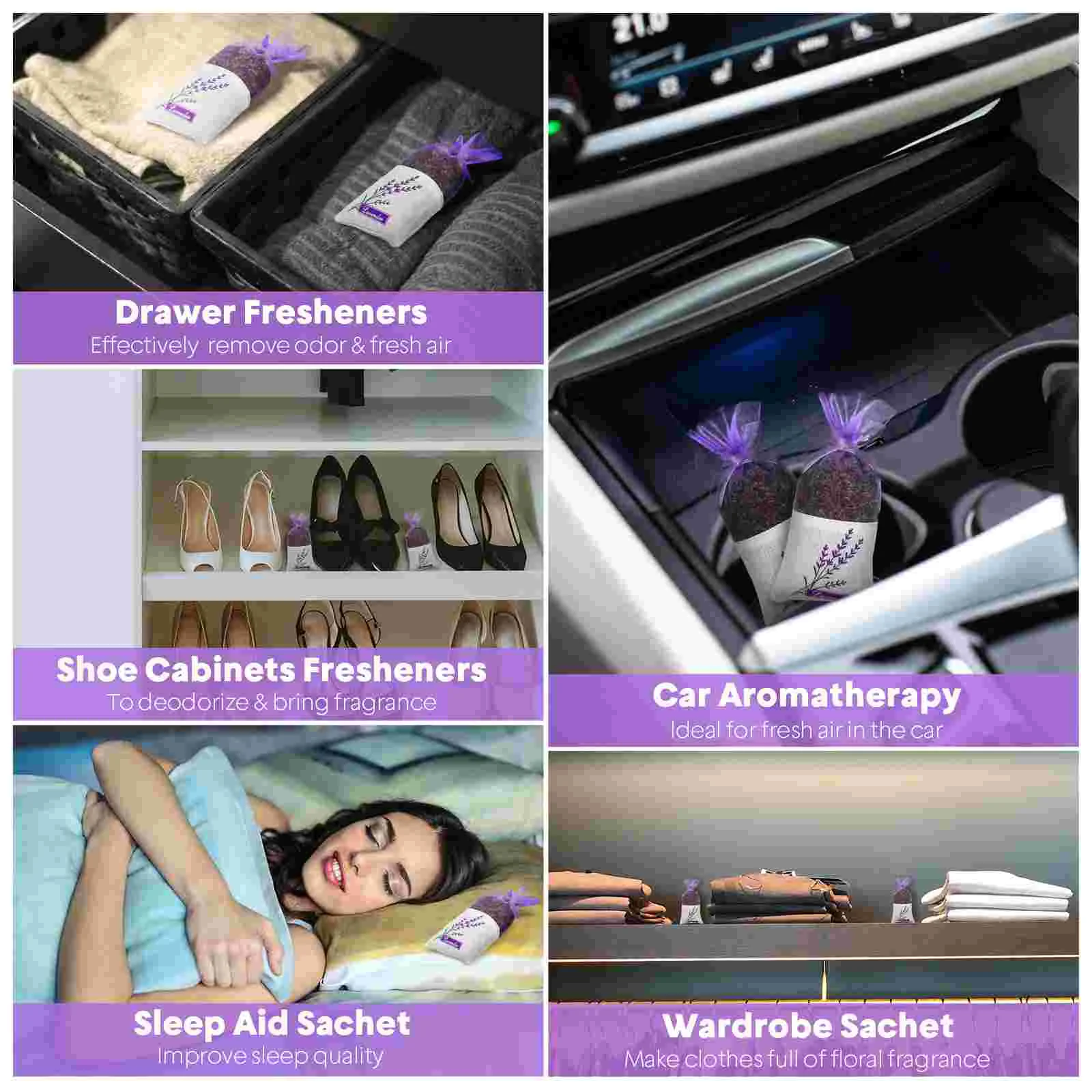 30 Pcs Clear Gift Bags Sachet Sacks Reusable Wardrobe Empty Organza Gauze Jewelry Lavender deodorant sachet bags,fragrance bags