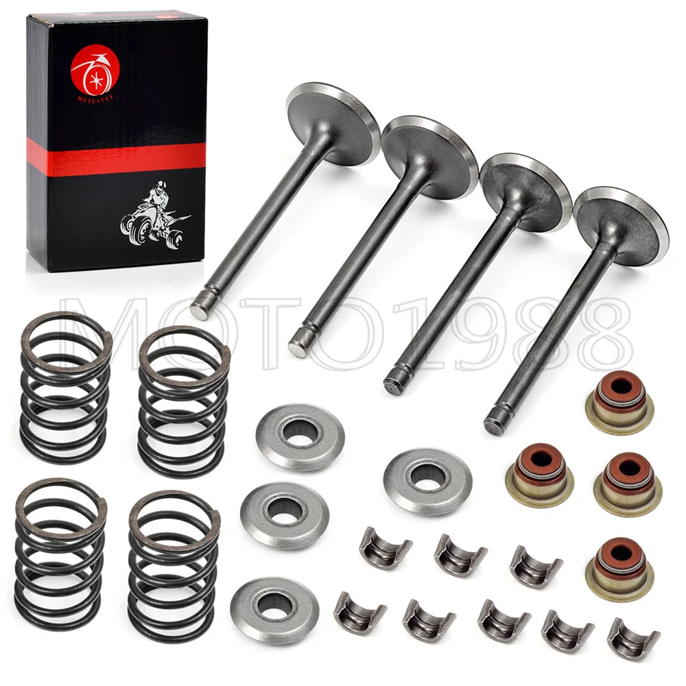 Übergroße 0,5 mm Kolbenringdichtung Abgas-Einlassventil für EZGO 4-Zyklen-Gas-Golfwagen 350 cc EH35C MCI Fuji Robin Motor – Detail 4