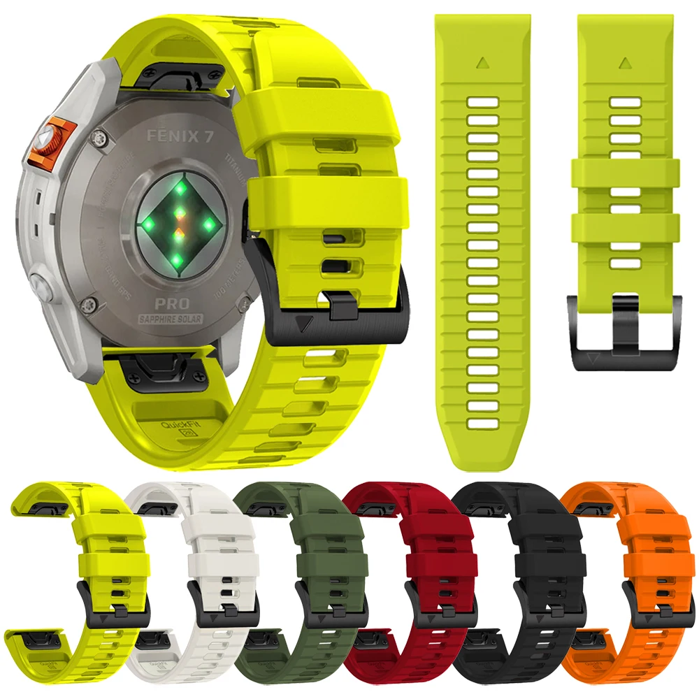 Silicone Strap QuickFit Watch Bands for Enhanced Comfort and Style