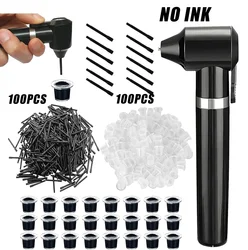 Tattoo Ink Mixing Kit with Sticks, Cups, and Holder Stand - Complete Pigment Mixer Tool Set (Kit 6)