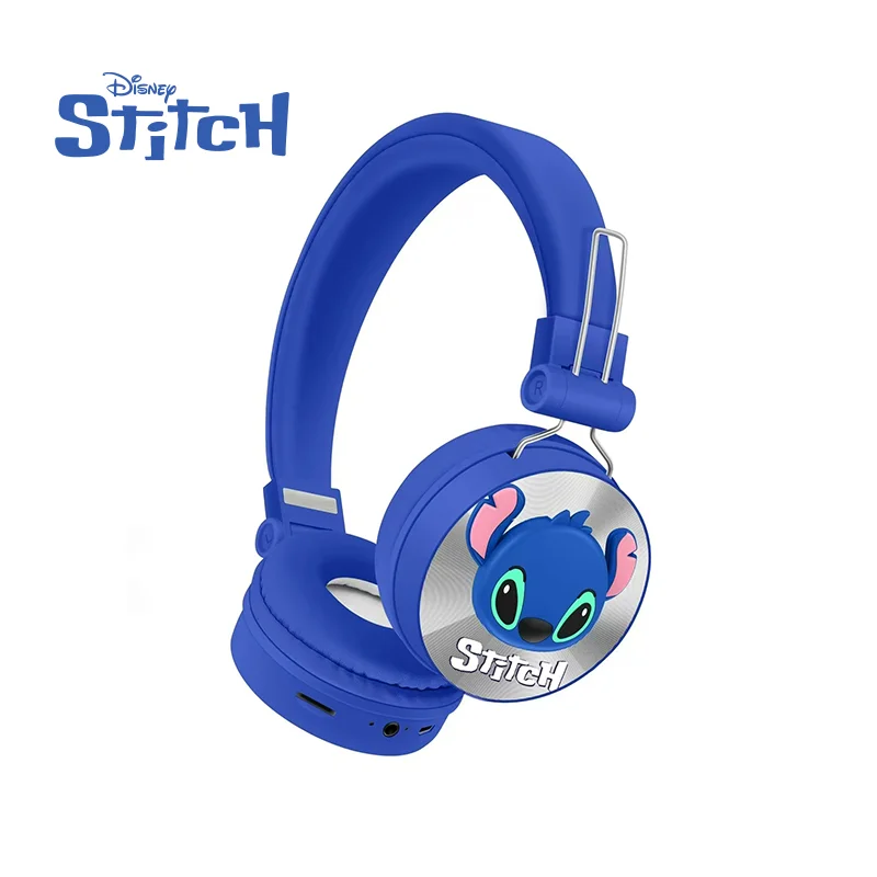 Disney Marvel Spider Man Headphones Bluetooth Wireless Foldable Stereo Laptop Gaming Earphones Noise Reduction for Kids GA-208