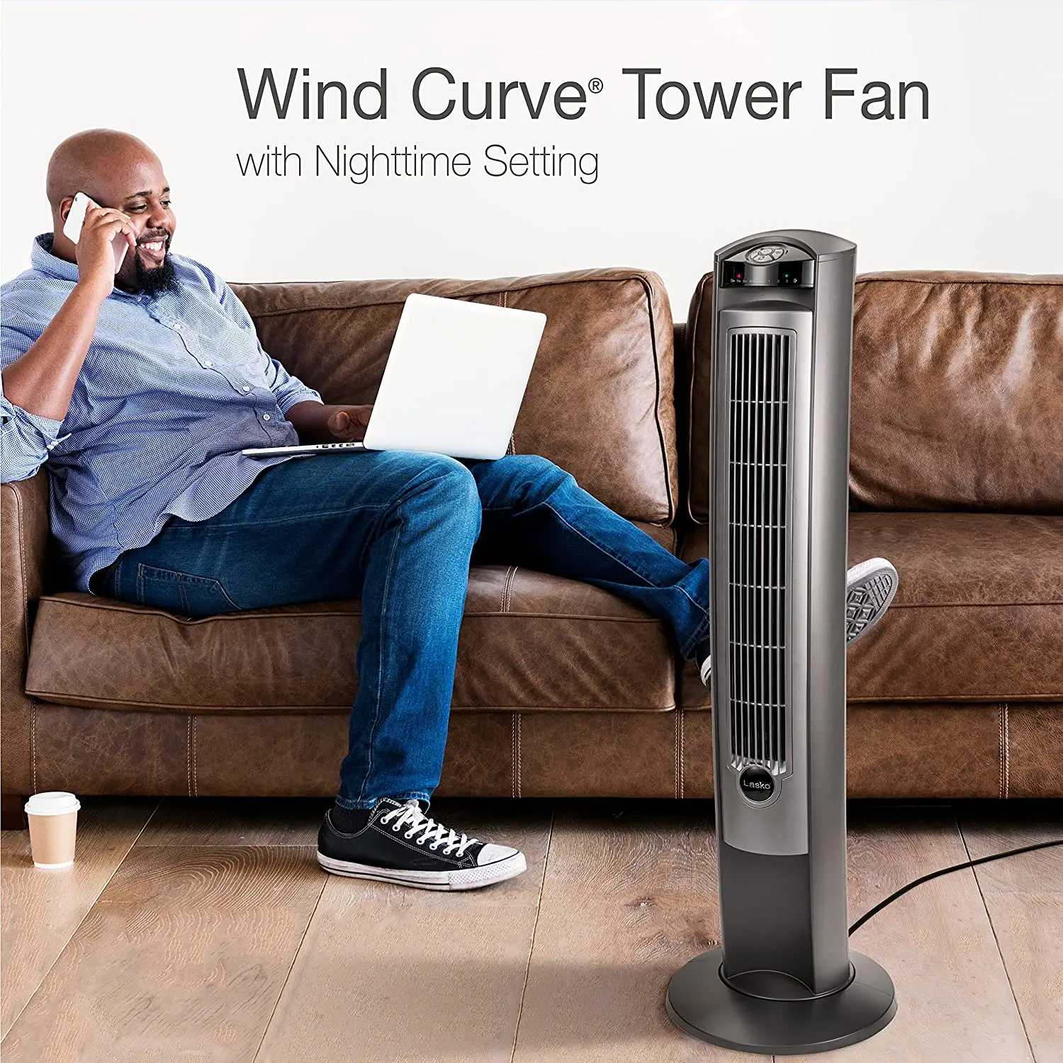Lasko Portable Electric 42 Oscillating Tower Fan with Nighttime Setting,  Timer and Remote Control for Indoor Bedroom Home Use - AliExpress