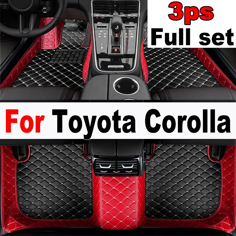 

Car Floor Mats For Toyota Corolla E120 2001~2007 Waterproof Protection Car Mats Fully Set Acesorios Para Autos Car Accessories