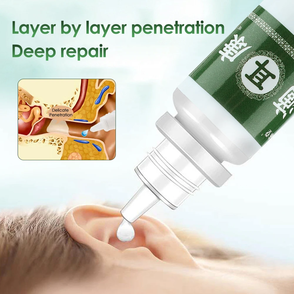 Ear Drops Herbal Medicine Relieve Tinnitus Ear Canal