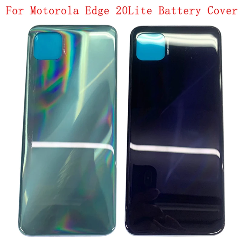 

Крышка батарейного отсека задняя панель Задняя Дверь Корпус для Motorola Moto Edge 20 Lite Крышка батарейного отсека с логотипом запасные части
