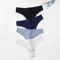 BZEL-Culotte légère et confortable élastique pour femme, tongs sexy à bords ondulés, mode féminine t-back tache sous-vêtement sans couture pour dames S-L 6