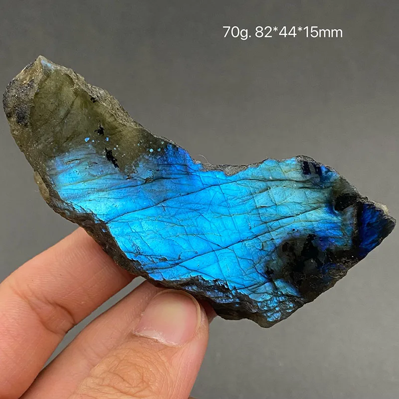 100%  Natural Labradorite Mineral Specimens Stones and Crystals Healing Crystal Collection