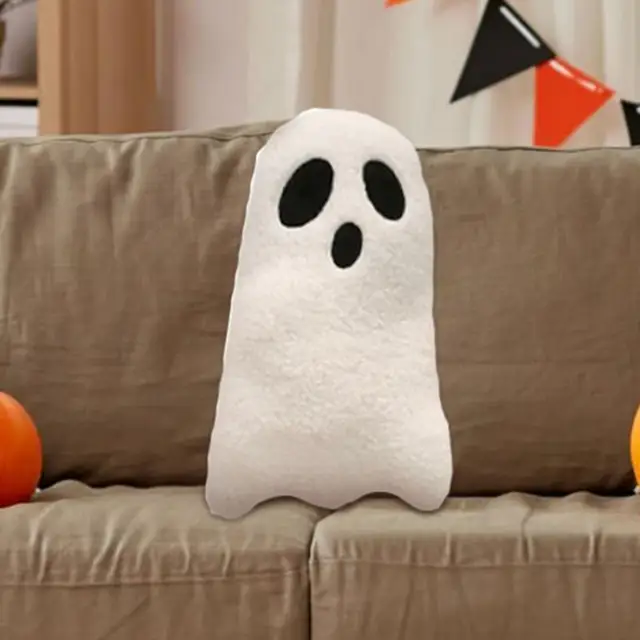 Ghost Stuffed Animal Halloween Ghost Doll Toy Stuffed Plushie Soft Cartoon Stuffed Animals Ghost Funny Home Decorative Plush Toy 2