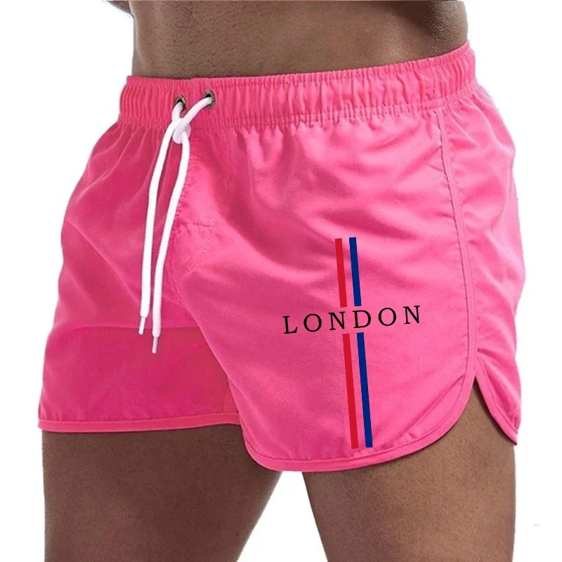 Mens Beach Shorts Quick Dry Sporty Running Cycling
