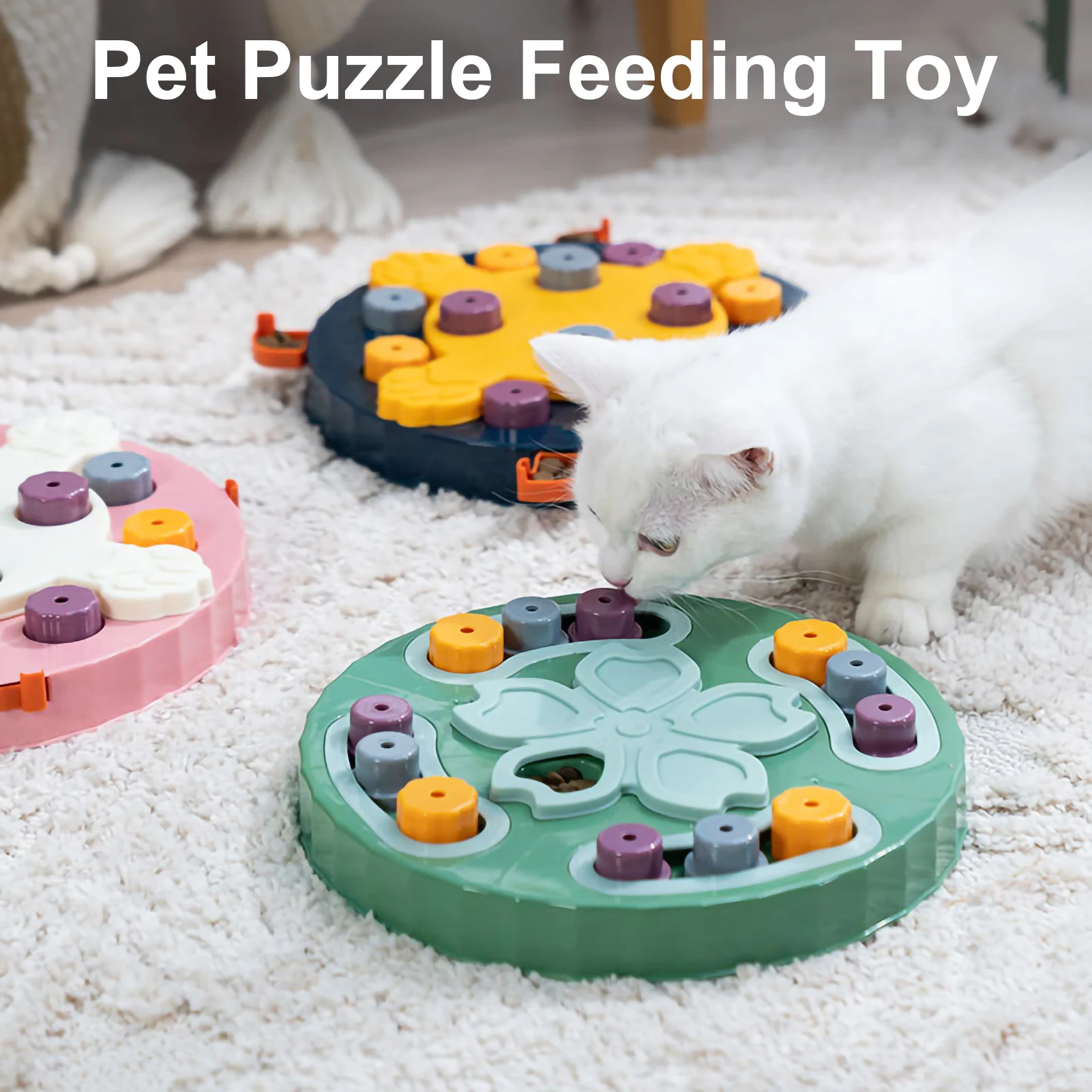 Dog Puzzles For Smart Dogs Cute Cloud Interactive Puzzle Game Dog Toy  Advanced Treat Dispenser For Puppy Dogs Cat Boredom - AliExpress