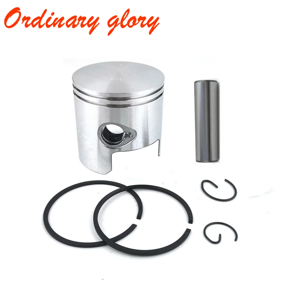 Kit Pistone Muslimex 3C8-00004 3C8-87123 + Anello 0.5Mm Per Tohatsu 40Hp 50Hp M40D M50D Mercury Mariner 3Cyl 40Hp 50Hp 779 96152
