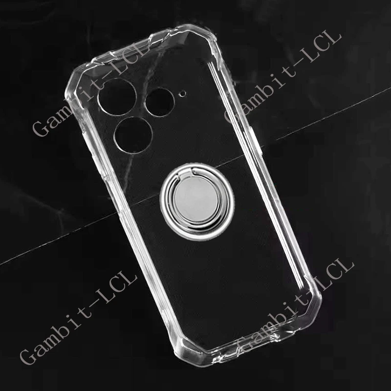 Blackview Oscal Marine 2 Back Ring Holder Bracket Phone Cover - TPU Soft Silicone Case, 6.56