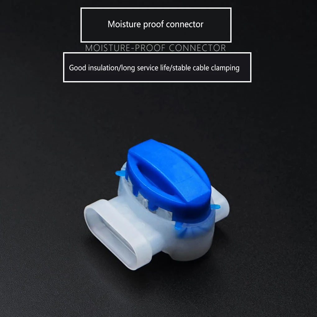 20 Pieces Robotic Lawn Mowers Wire Connectors Moisture-proof Yard Crimp Cable Connection Terminal Spare Parts Accessory