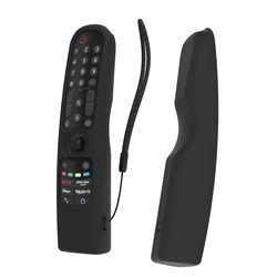 Sikai Silicone Case for LG OLED TV Magic Remote - Protective Cover (Black)