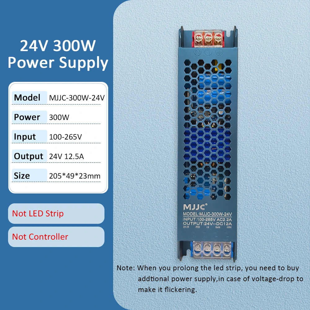 24V 300W Power Only