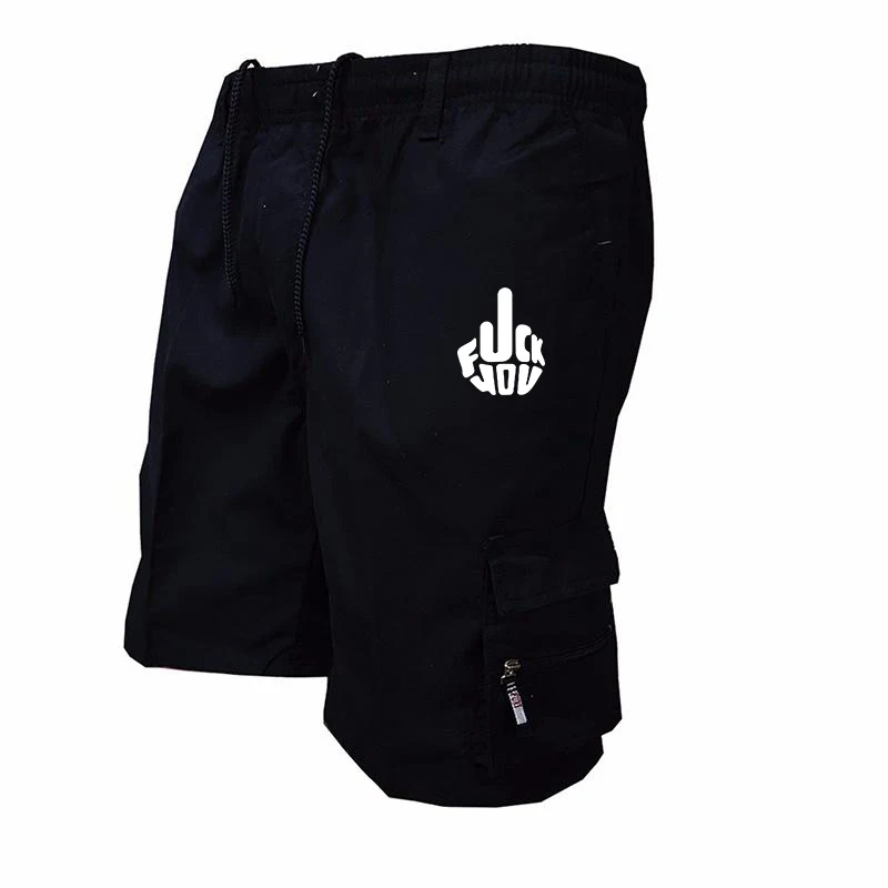 Mens Cargo Shorts New Side Multi-pockets Men Loose Work Shorts Casual Short Pants Male Plus Size Summer Outdoor Shorts 2