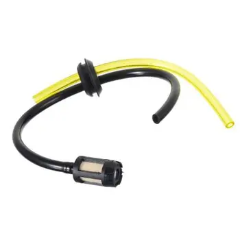 Nuovo tubo di ricambio per tubo flessibile del carburante + pezzi di ricambio del filtro del serbatoio per utensili da giardino del motore del decespugliatore più sottile