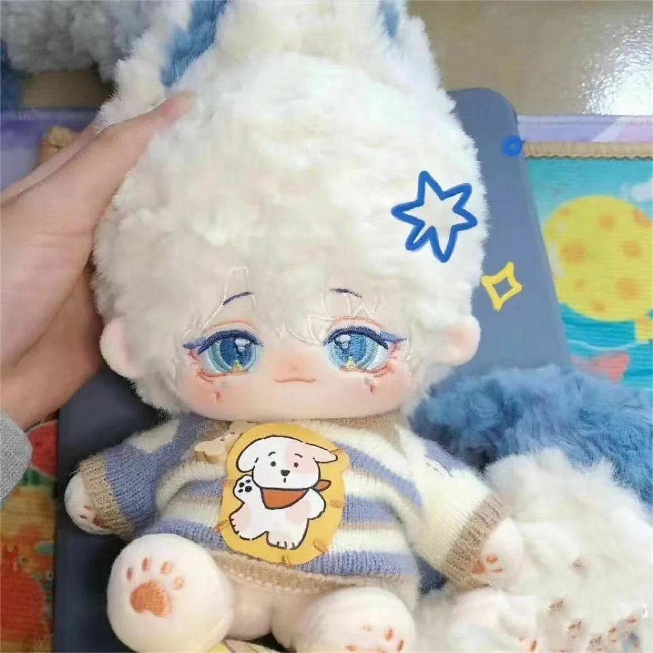 Cosmiletim No attribute Monster Fox Cute Soft Plush 20cm Sutffed Doll Stuffed Toy For Girl Children's Toys For Kids Anime Figure dancing doll Dolls