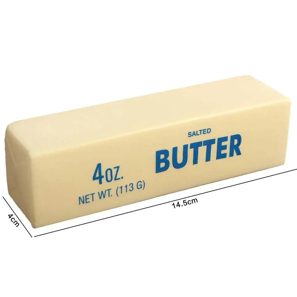 Antistress Butter Stick Fidget Toys Squishy Elastic Cheese Stick Funny Decompression Stress Relief Games Toy for Adults Kids 6
