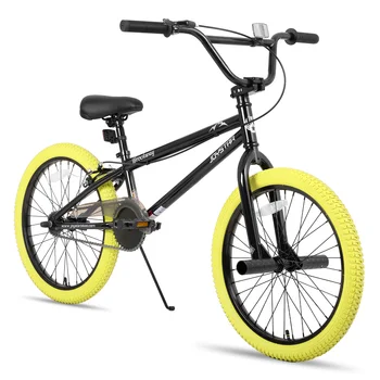 JOYSTAR Brockway Freestyle Kids BMX Bikes Kids Bicycles for 6-14 Years Old Boys Girls and Beginner-Level Riders 2 Pegs 1