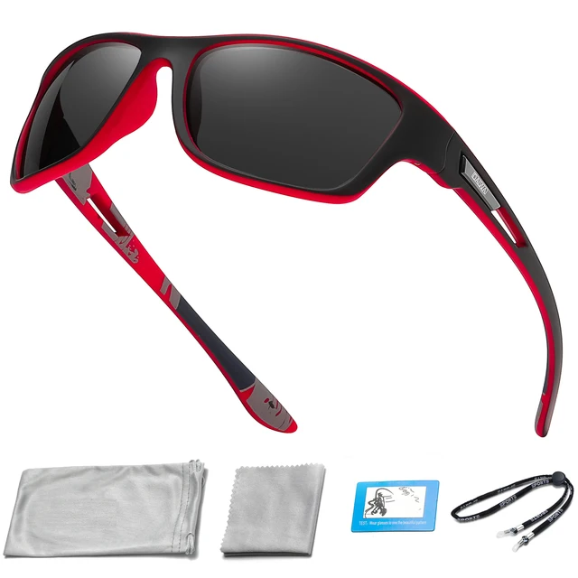 Поляризованные солнцезащитные очки для мужчин и женщин Dalwa, для вождения, пешего туризма, велоспорта, UV400 4