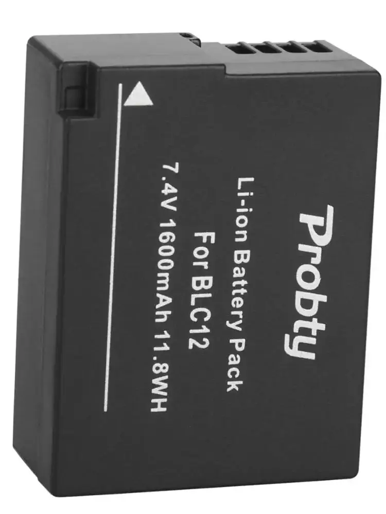 DMW-BLC12 BLC12PP BLC12E BP-DC12 rechargeable battery camera battery For Panasonic DMC GH2 G6 G5 V-LUX4 FZ1000 FZ200 FZ300GH2 DE-A808A DMW-BTC6 L