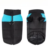 Vêtements chauds imperméables pour chiens, manteau pour animaux de compagnie, gilet d'hiver rembourré avec fermeture éclair, vêtements pour petits, moyens et grands chiens, tenue 6