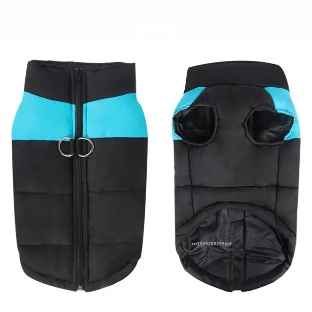 Waterproof Padded Dog Coat – Warm Winter Jacket for Small to Large Dogs 6