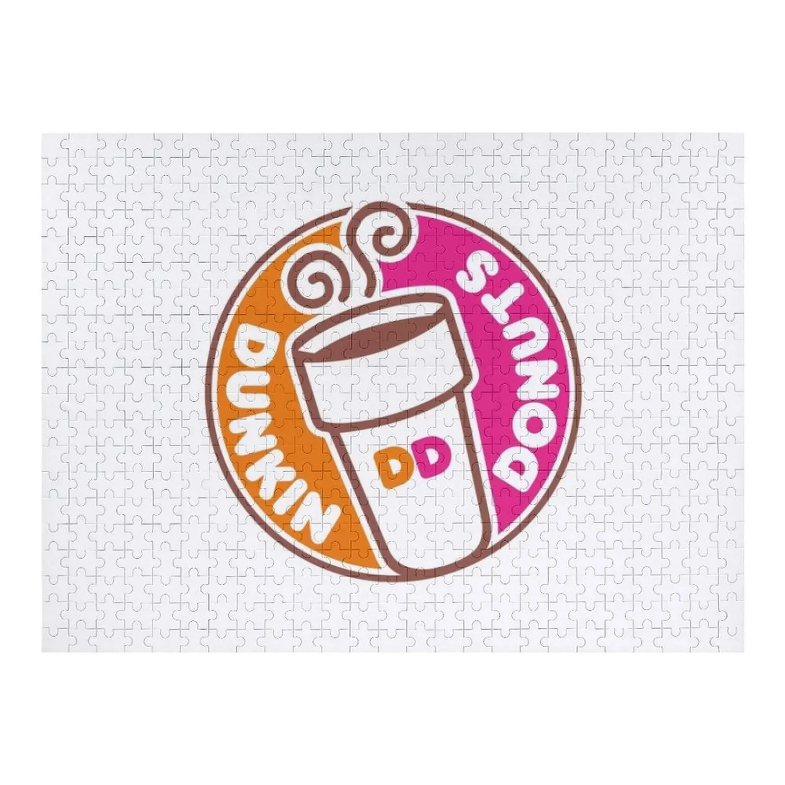 

happiness dunkin' donuts sense Jigsaw Puzzle With Photo Custom Gift Woodens For Adults Puzzle