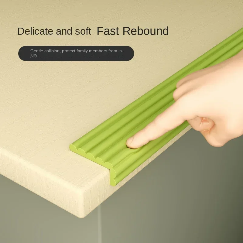 

2M Soft Baby Safety Desk Table Edge Guard Strip Security L-Shaped Kids Protection Bumper Edge Angle Home Anti-collision Strip