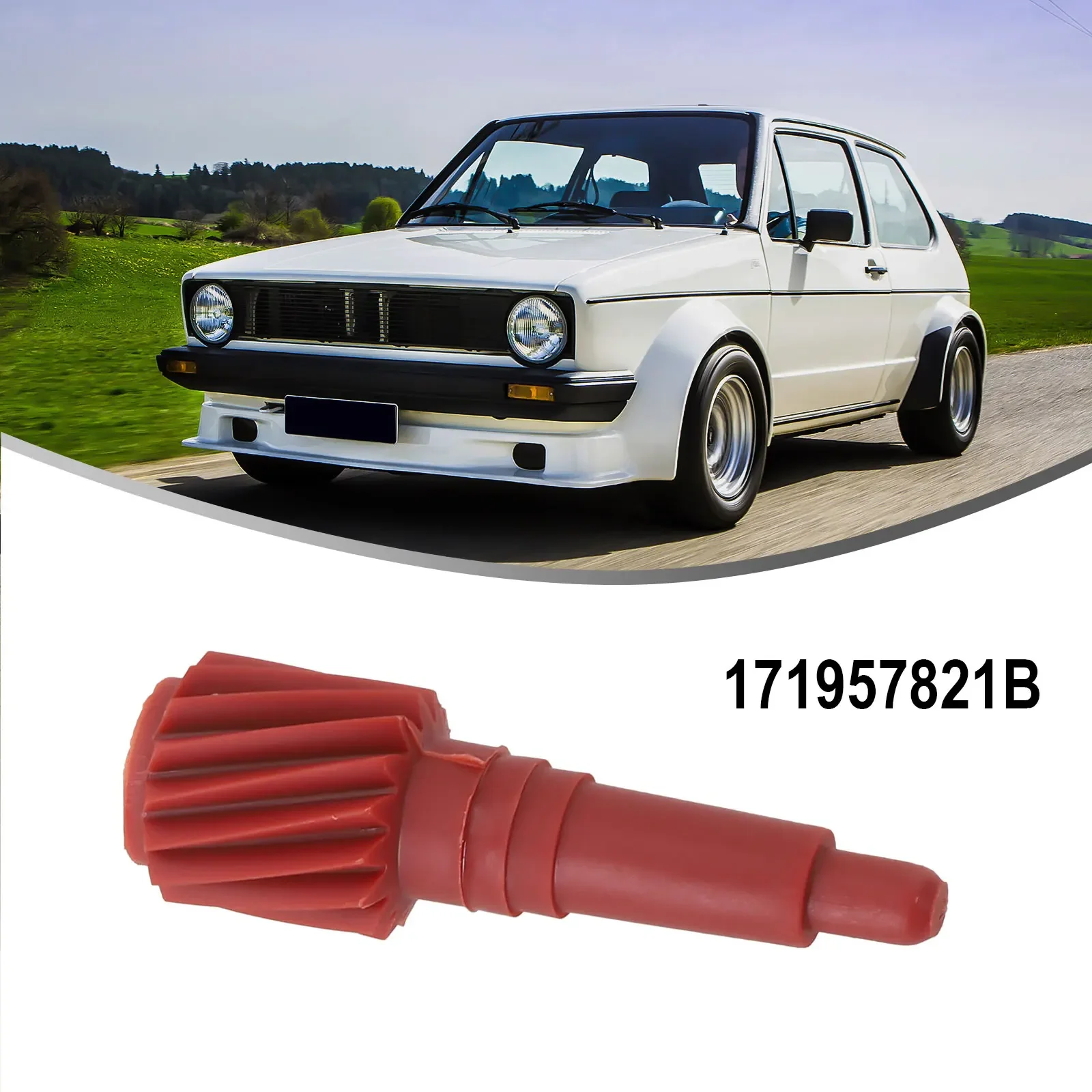 Speedometer Cable Drive Gear 171957821B For Golf 1.6 1.8 1982-1992 Red Plastic For Golf MK1 / MK2 1980-1993 Car Repair Tools car repair tool