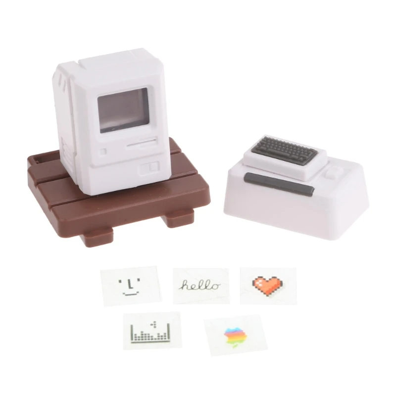 Tastiera Fai Da Te Per Macintosh Retro Retroilluminato Keycap + Display Sostituibile 1.5U