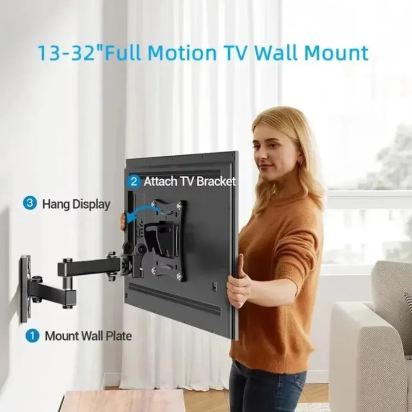 OOTDTY Monitor Mount WMX012 10-32 Inch TVs