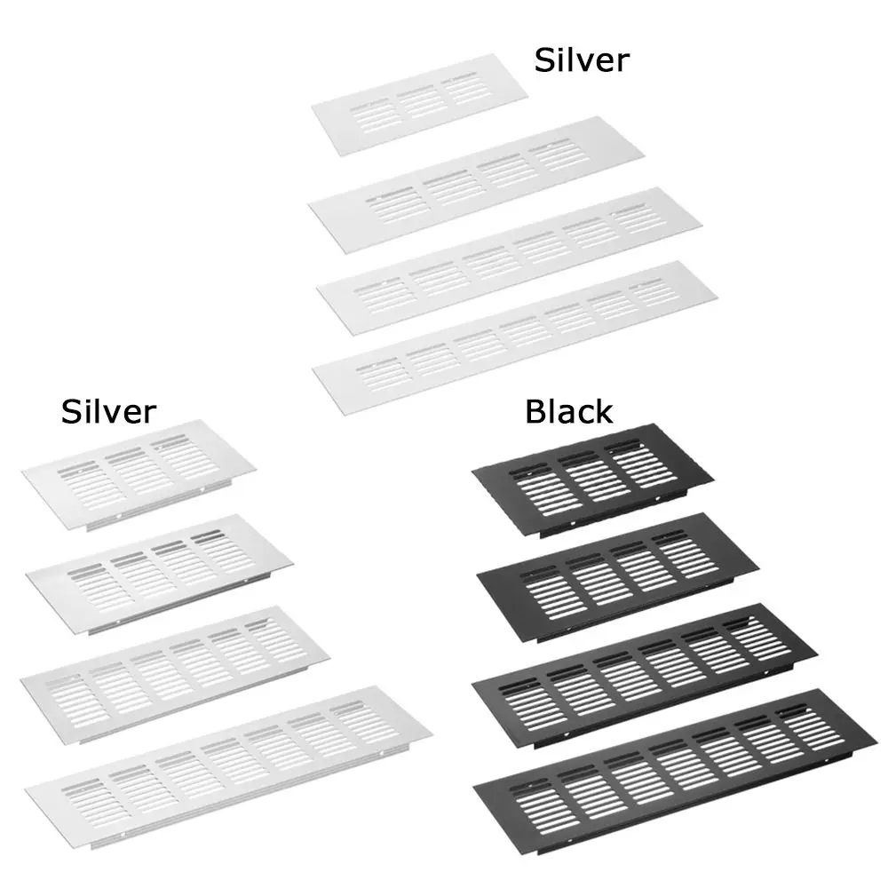 Furniture Hardware Home Wardrobe Accessories Louver Aluminum Alloy Vents Cover Ventilator Grille Hole Ornaments Air Vent Decor