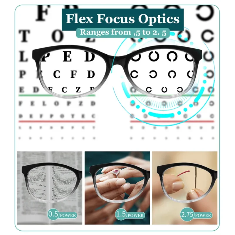 FG Autofocus Presbyopia Glasses High-definition Universal Reading Glasses For Men and Women 2